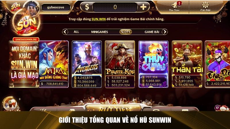 Nổ Hũ Sunwin - Top Cổng Game Nổ Hũ Hàng Đầu Hiện Nay Giới thiệu tổng quan về nổ hũ Sunwin